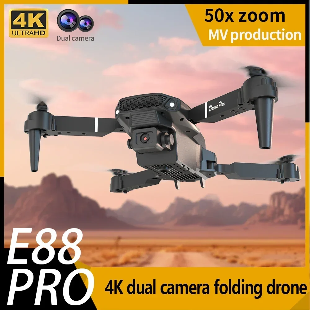 4K HD Kamera E88 Mini Drone Wi - Drone Kit Tricopter incelemesi ve fiyatı