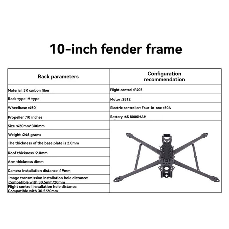 ABKN-Süper Uzun Menzilli FPV Y - Drone Kit Long Range incelemesi ve fiyatı