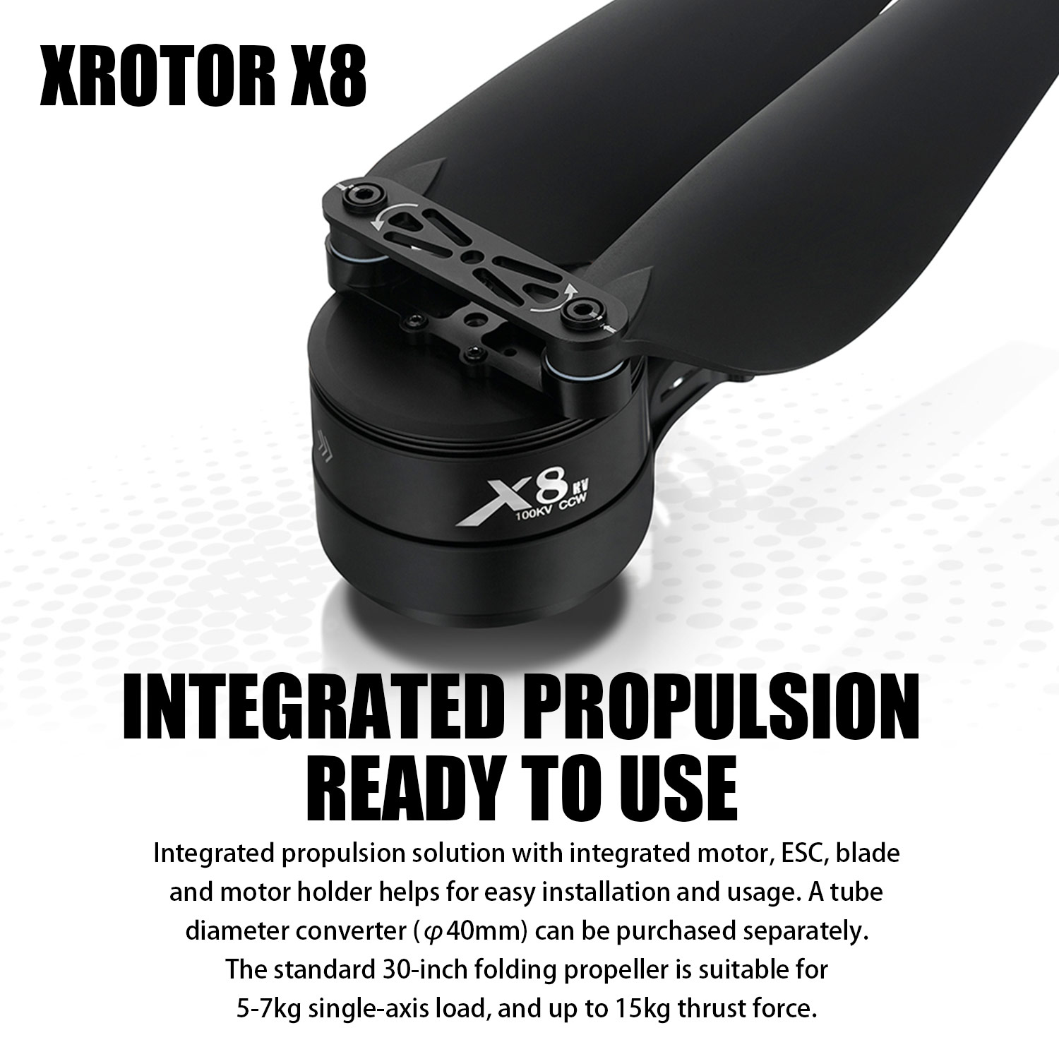 X8 Güç Sistemi Kiti: Ağır Yük  - Drone Kit Heavy Lift incelemesi ve fiyatı