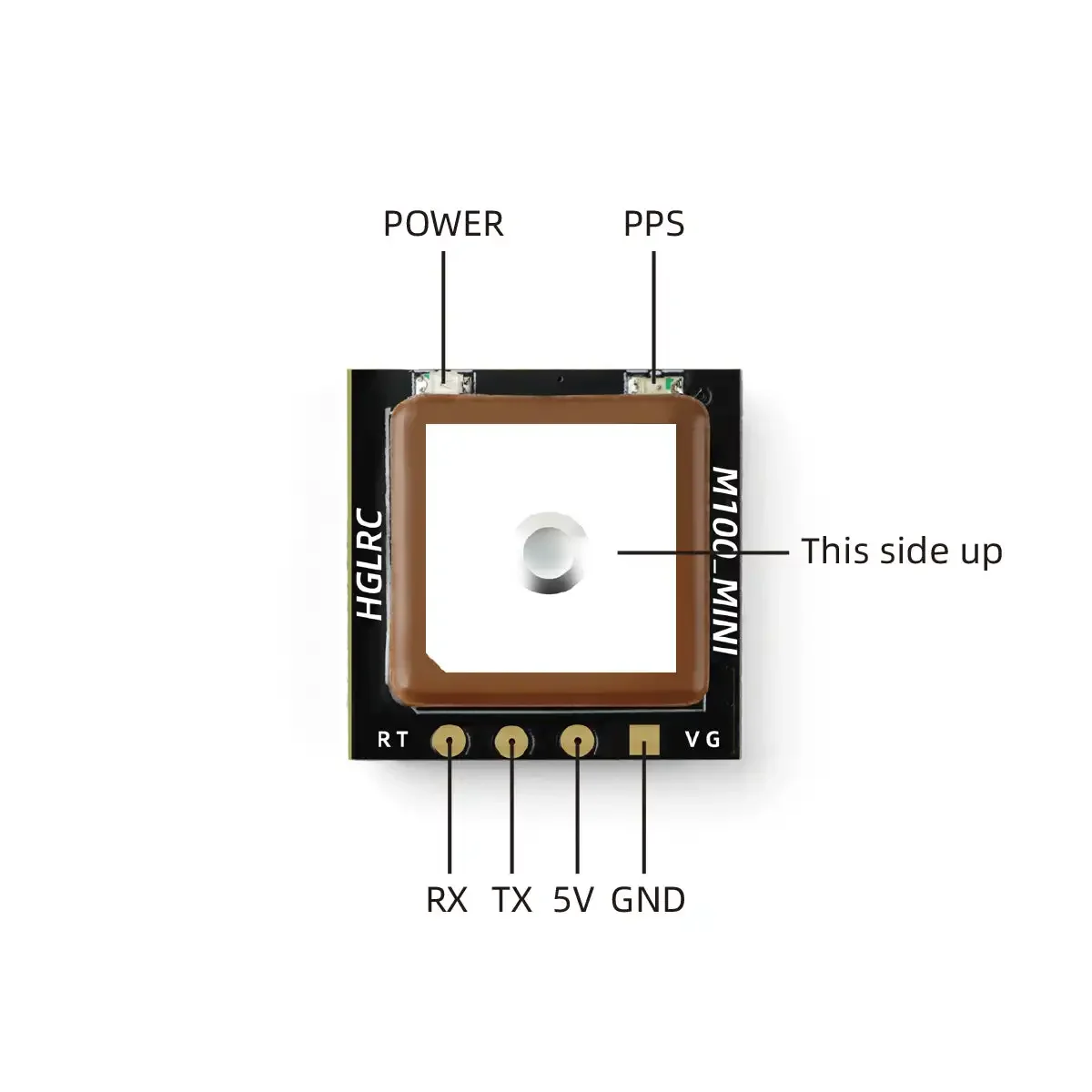HGLRC M100 Mini GPS Modülü M10 - Drone Kit Long Range incelemesi ve fiyatı